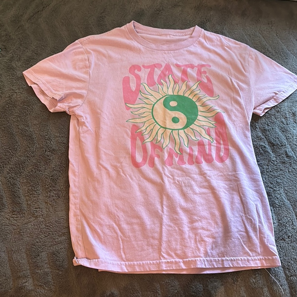 Pink Graphic Kids T-Shirt